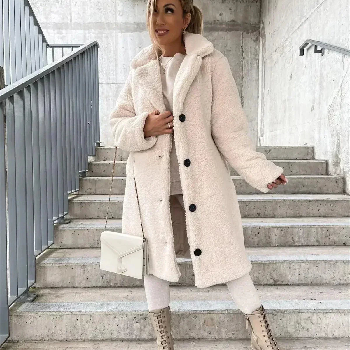 JESSICA | Cozy Teddy Fur Coat