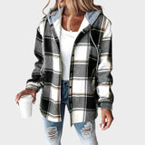 Rosana | Hooded Shirt Style Jacket