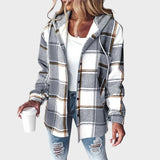 Rosana | Hooded Shirt Style Jacket