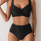 Carmen - High-Waisted Summer Bikini Set