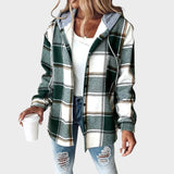 Rosana | Hooded Shirt Style Jacket