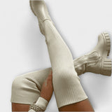 Lureva – Overknee Boots with Chunky Sole