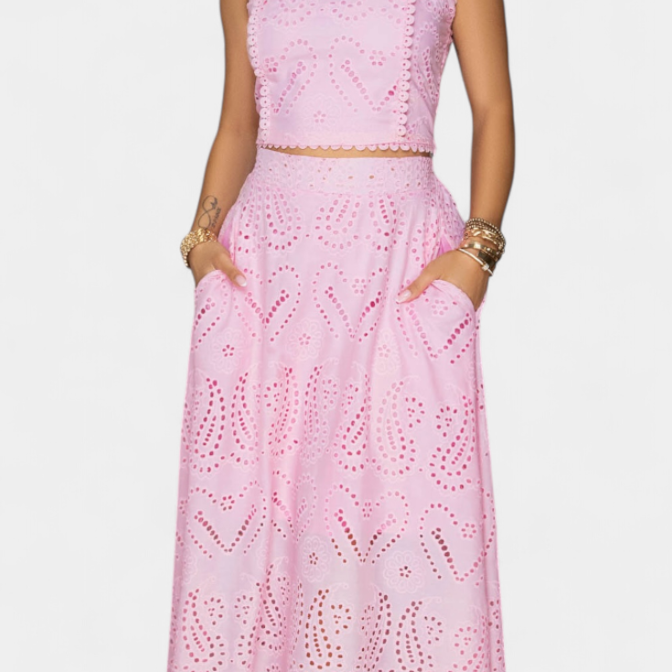 Danitza Romantic Floral Lace Set