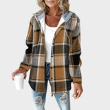 Rosana | Hooded Shirt Style Jacket