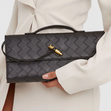 Melanie Clutch with Gold Knot Detail