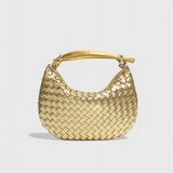 Gerda Bolso Woven with Golden Handle