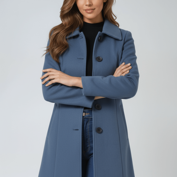 Helena | Women's Winter Coat with a Button