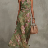 Green Petal Dress