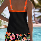 Julia - Elegant Two-Piece Tankini Set