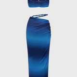 Estela Backless Skirt Set