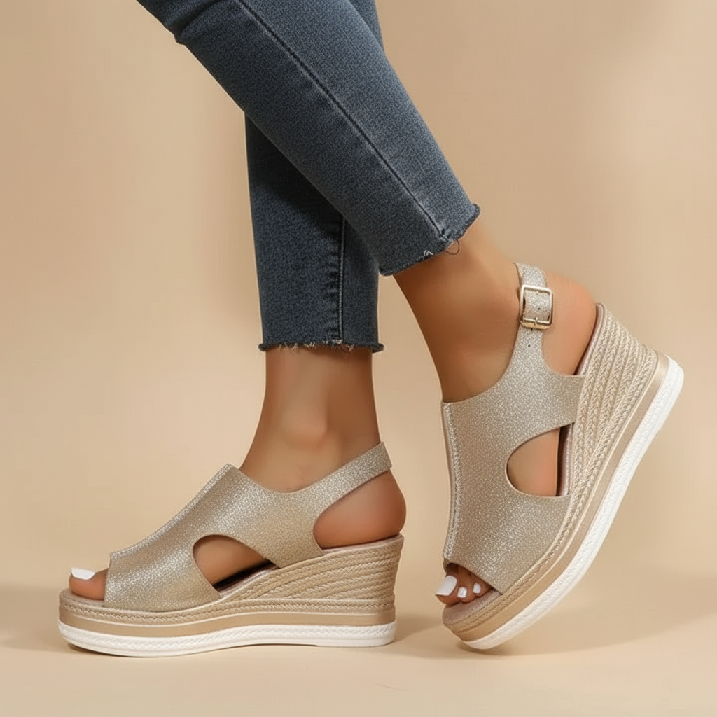 Maeve – Comfortable Wedge Sandals