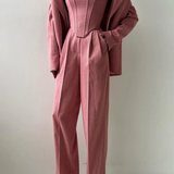 Dolce - Three-Piece Set with Double-Breasted Blazer
