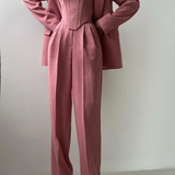 Dolce - Three-Piece Set with Double-Breasted Blazer