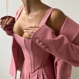 Dolce - Three-Piece Set with Double-Breasted Blazer