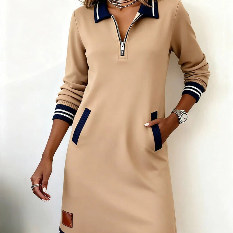 Catalina – Long Sleeve Cotton Dress
