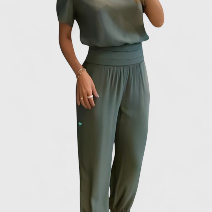 Cassandra Blouse and Pants Set