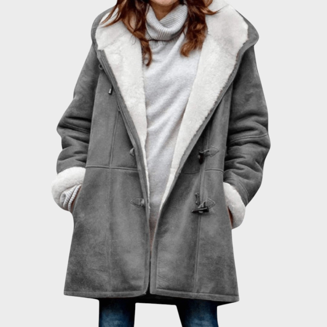 Alina | Coat with Fur Lining