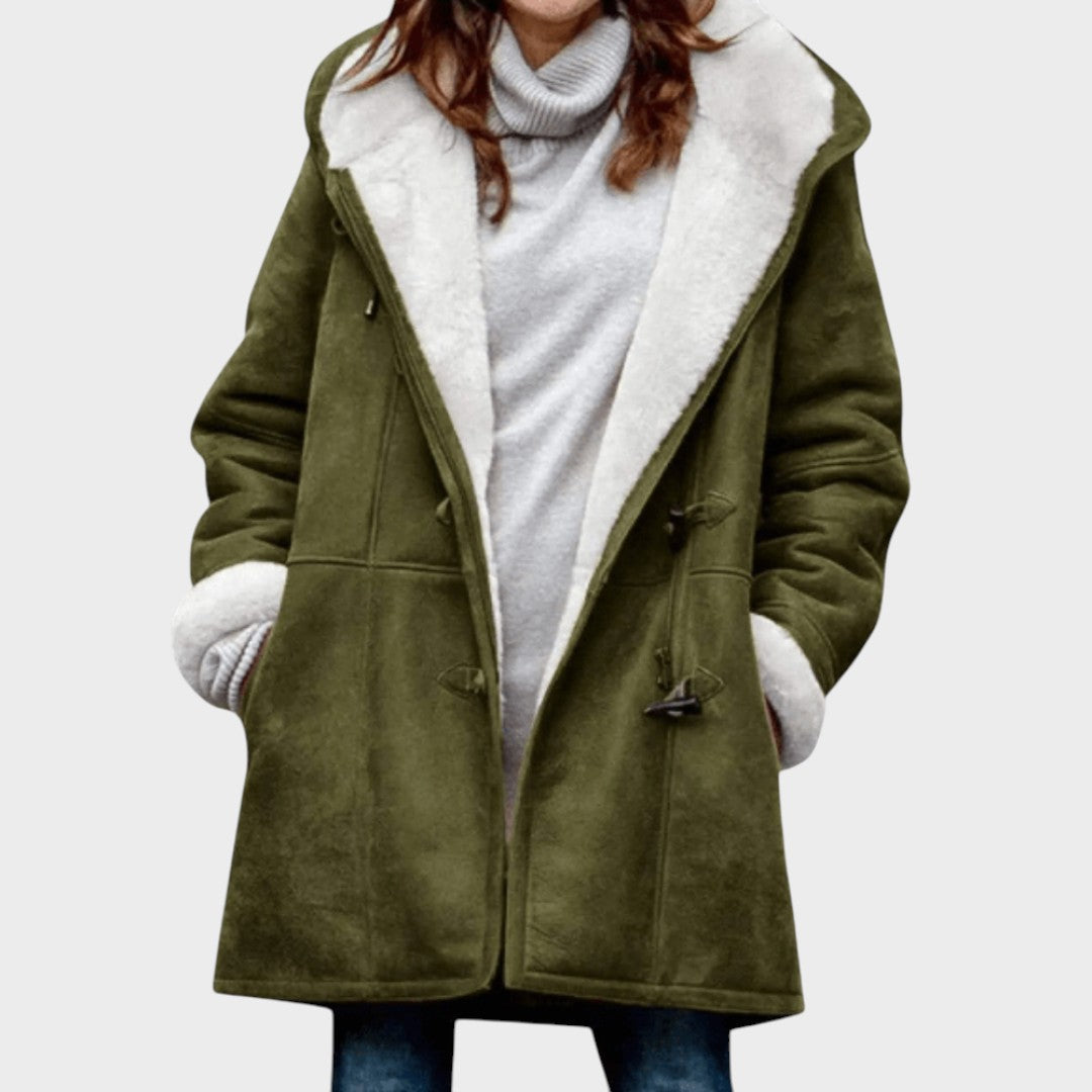 Alina | Coat with Fur Lining