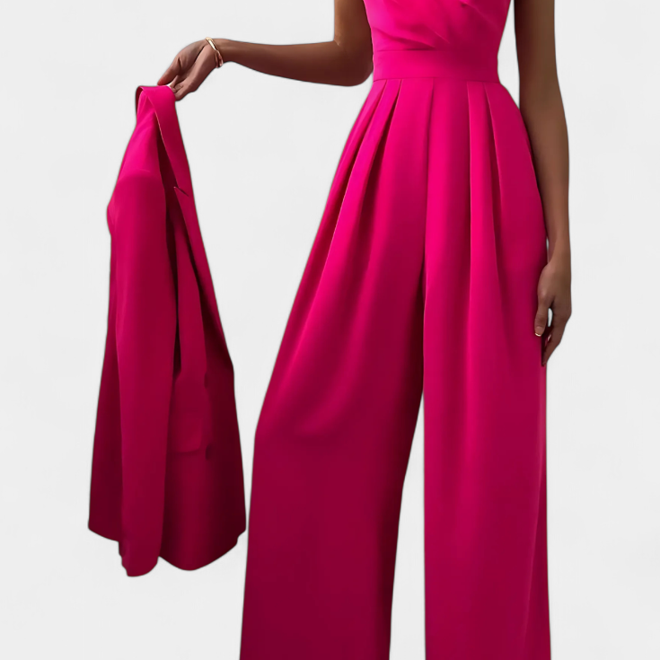Romily Mono Sexy with Straps and Wide Leg Elegant