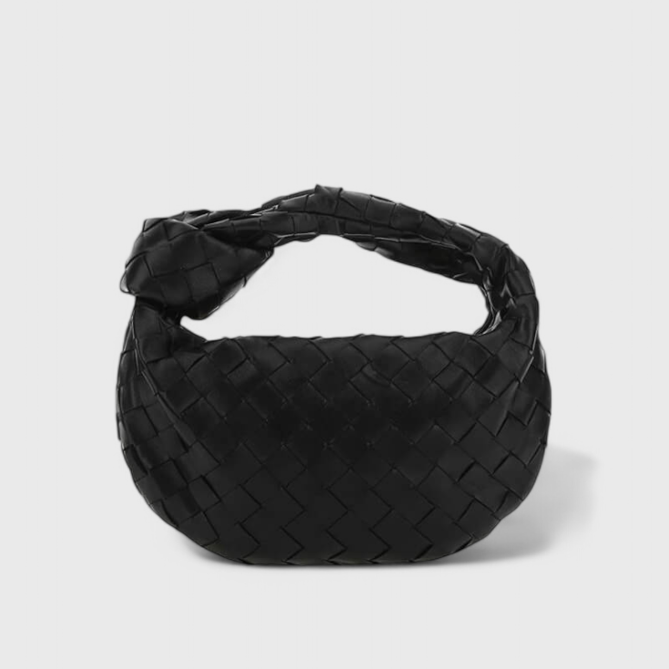 Sage Mini Woven Satchel Bag