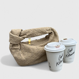 Remi Mini Woven Bag with Knot Detail