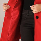 Helena | Women's Winter Coat with a Button